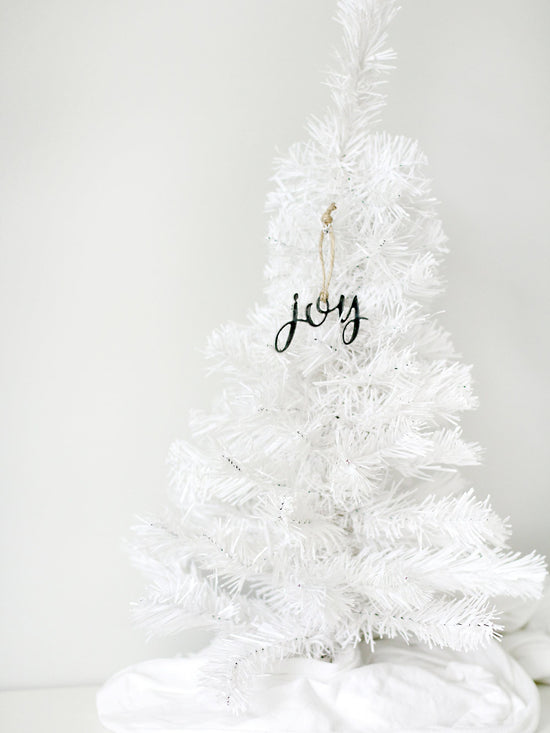 Joy Christmas Ornament