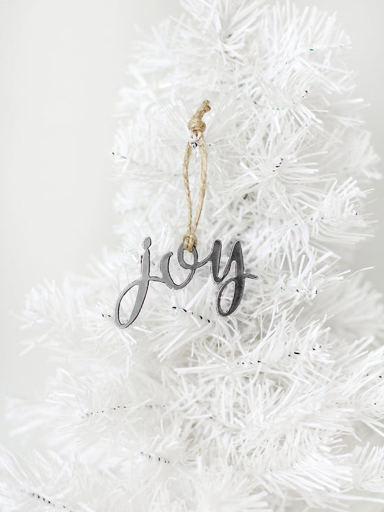 Joy Christmas Ornament