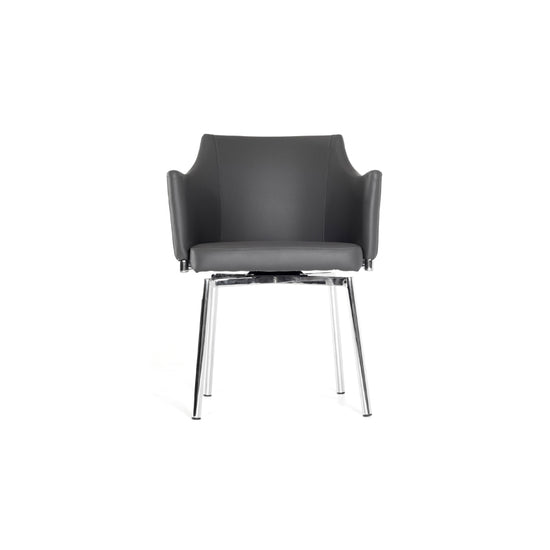 Modrest Kaweah Modern Grey Dining Chair