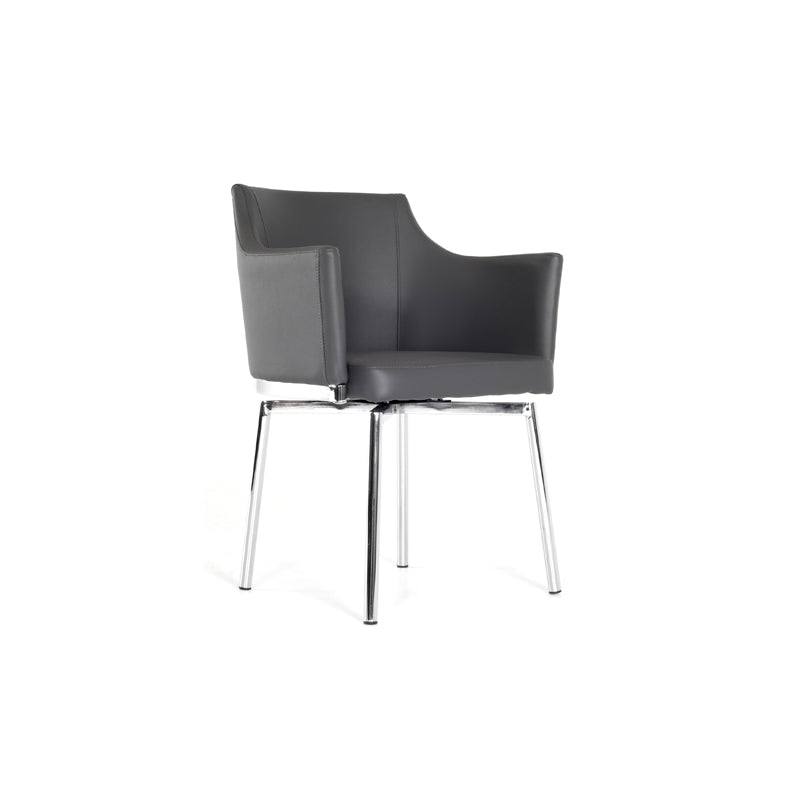 Modrest Kaweah Modern Grey Dining Chair