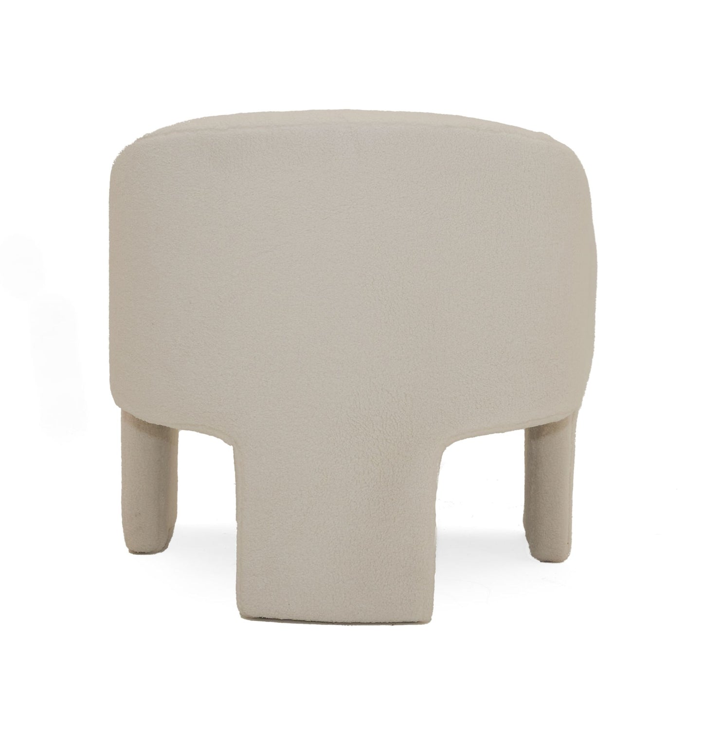 Modrest - Khan Modern Off White Fabric Accent Chair