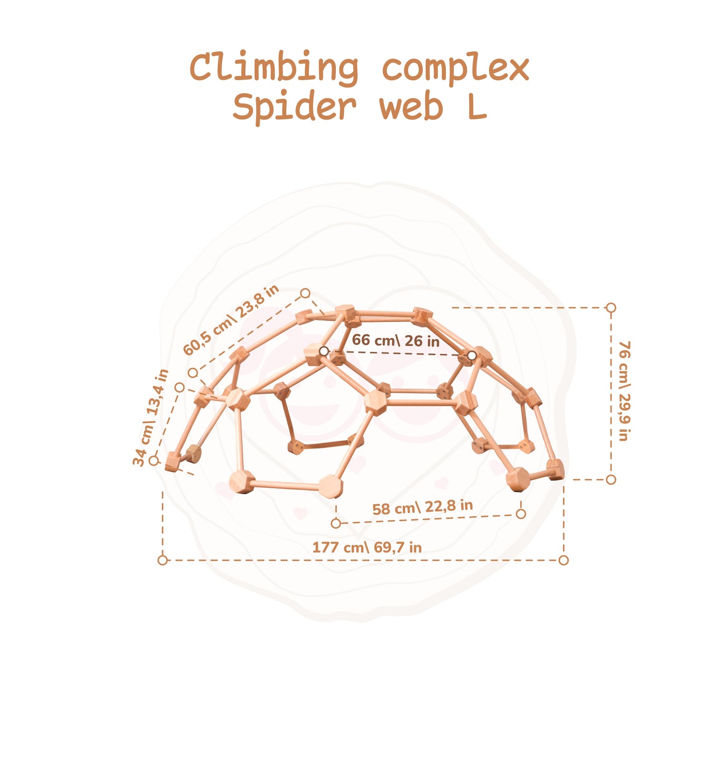 Wooden Climbing Dome