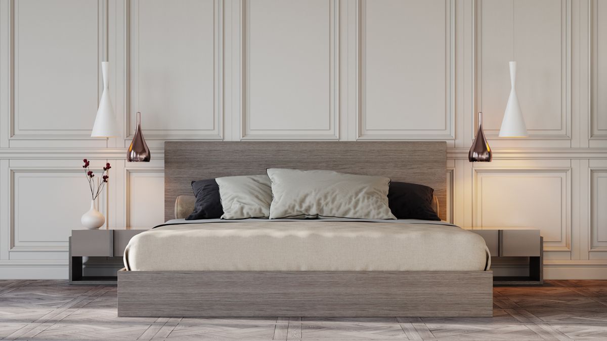 QueenNova Domus Marcela Italian Modern Bed