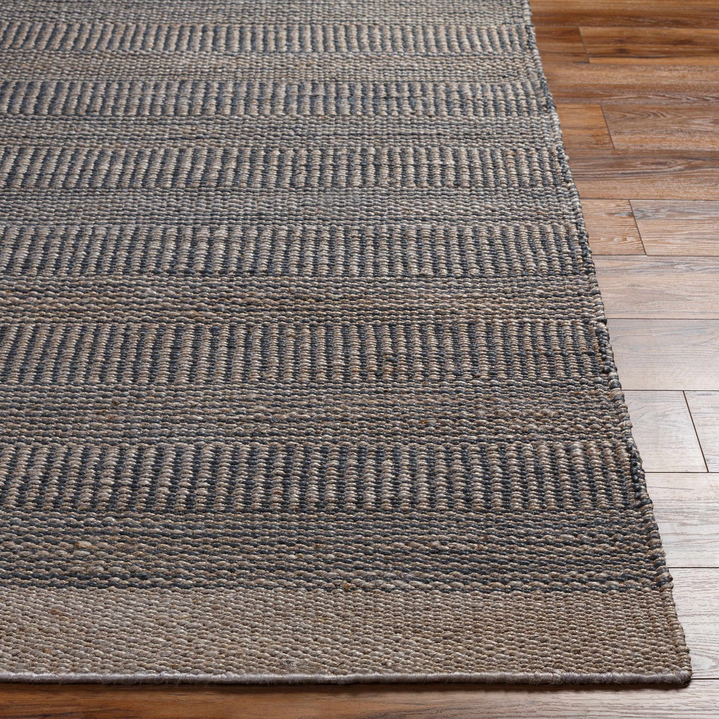 Elle Jute Rug, Navy