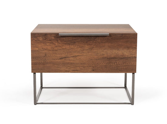 Nova Domus Lorenzo Italian Modern Light Oak Nightstand