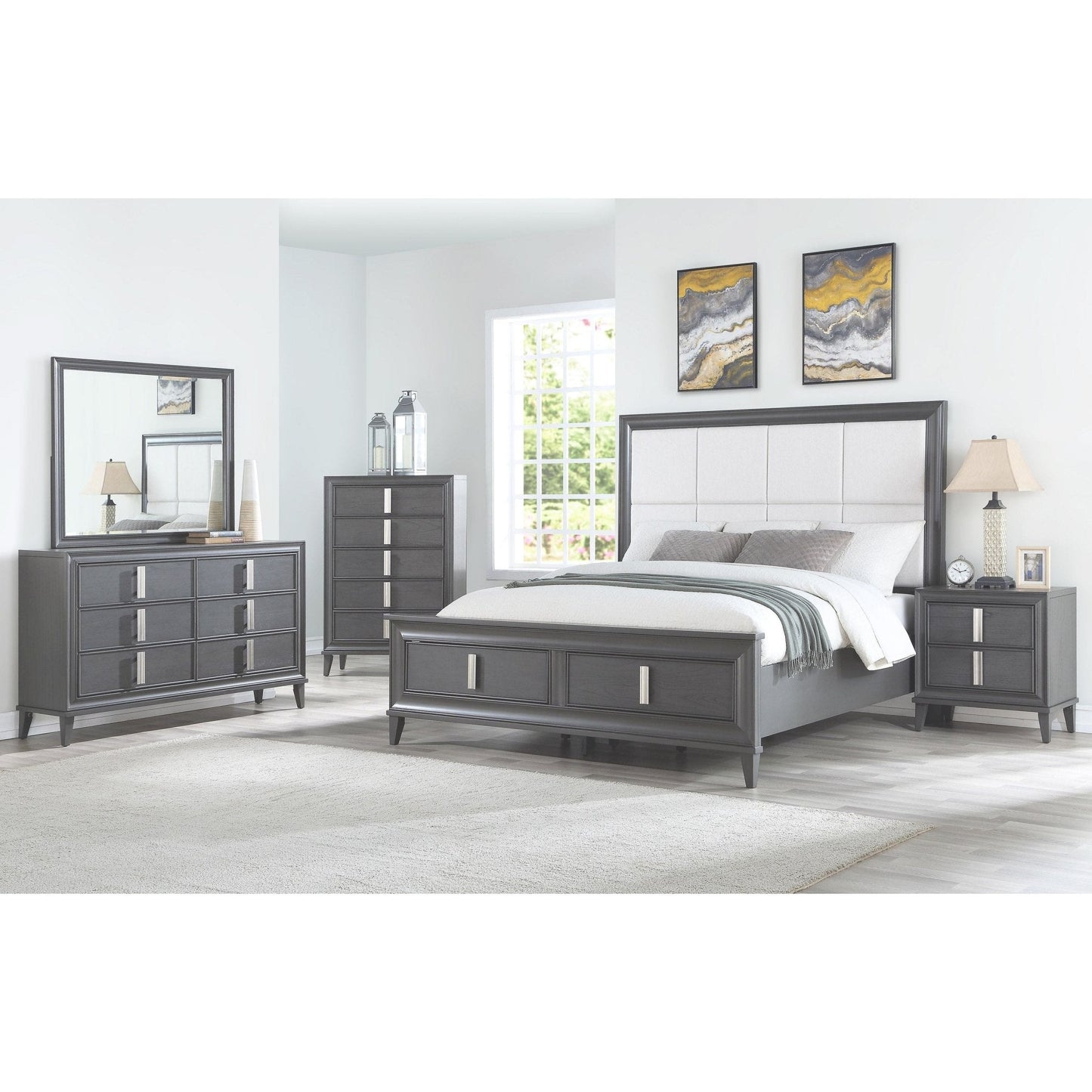 Lorraine Chest, Dark Grey