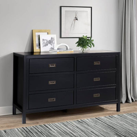 Lydia Solid Wood Modern Contemporary Dresser