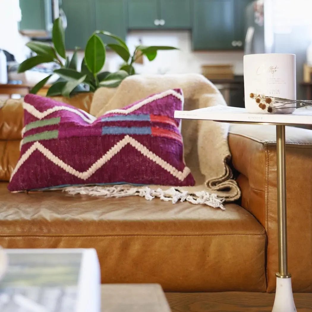 Magenta Throw Pillow For Couch