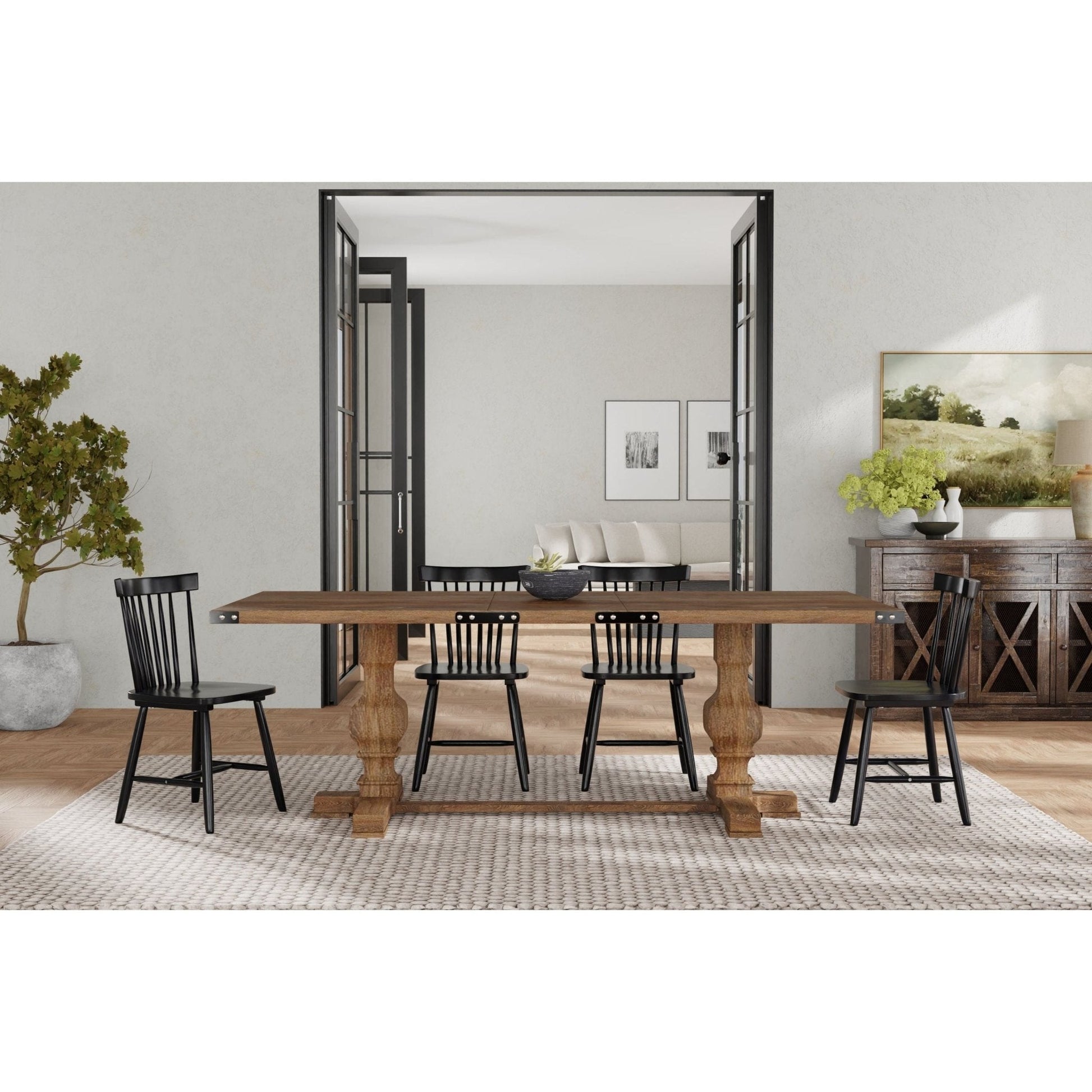 Manchester Dining Table, Natural