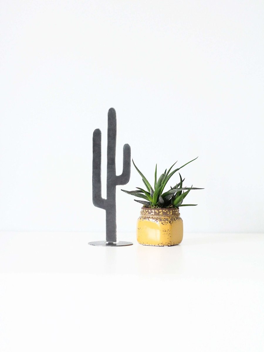 Metal Cactus Silhouette - Medium