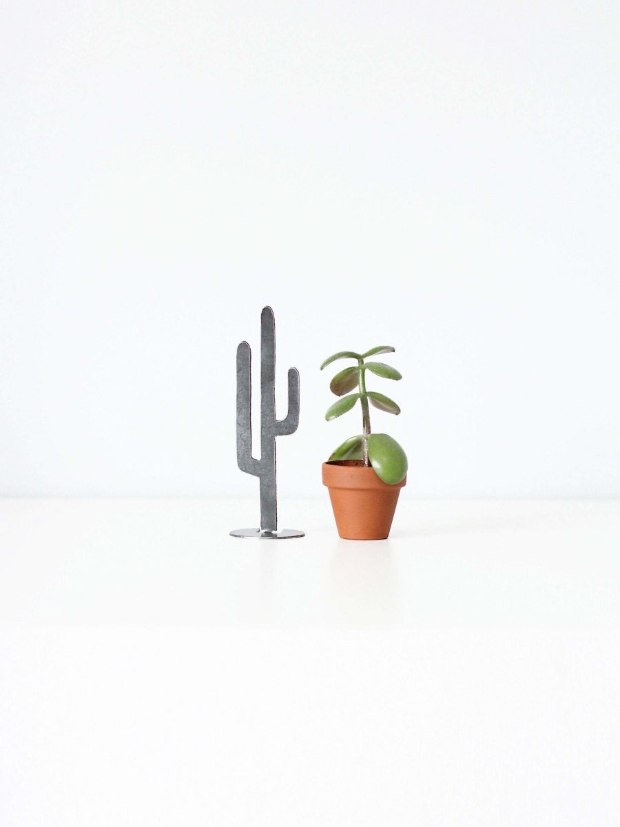 Metal Cactus Silhouette - Small