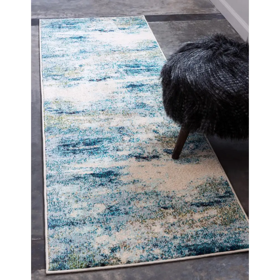 Modern designed avalon chromatic rug