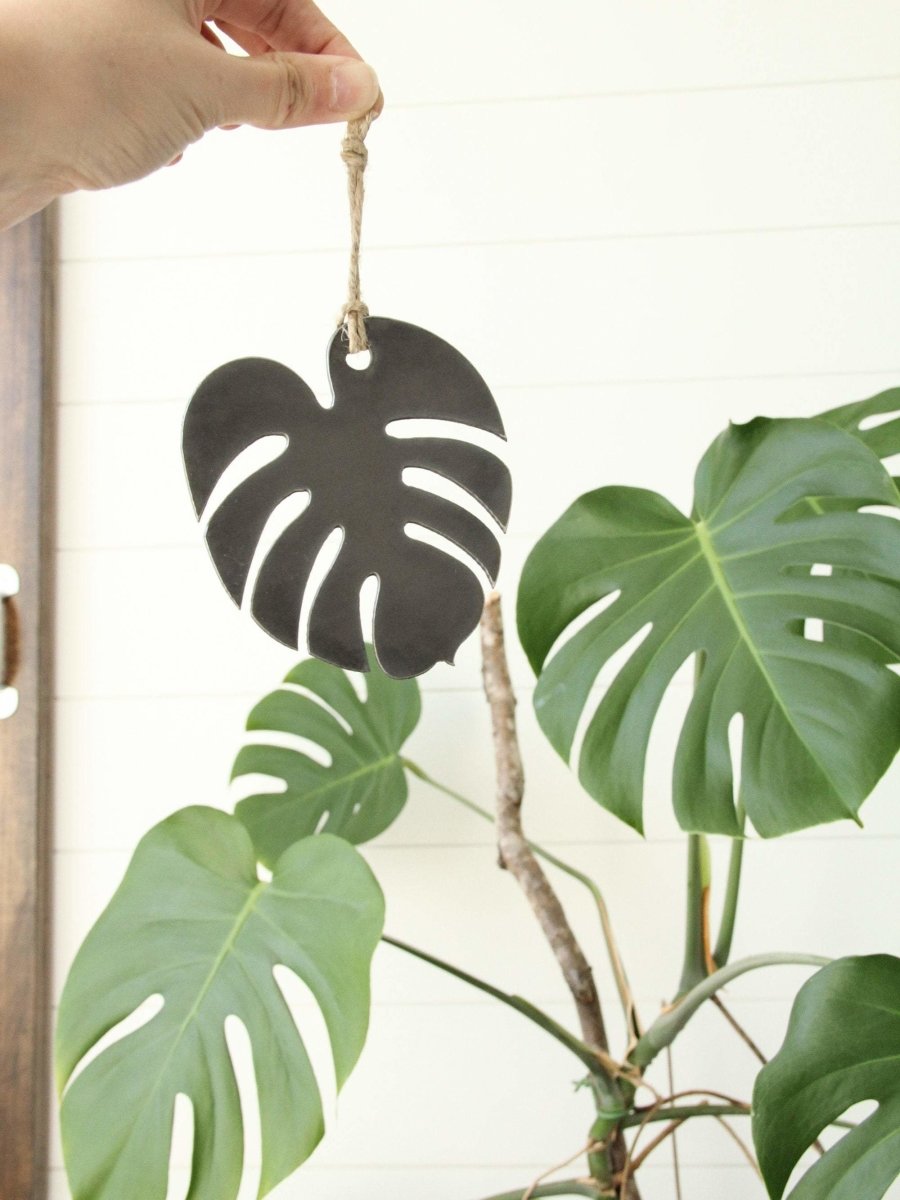 Monstera Leaf Christmas Tree Ornament