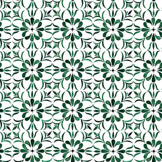 Mexican Tile in Green