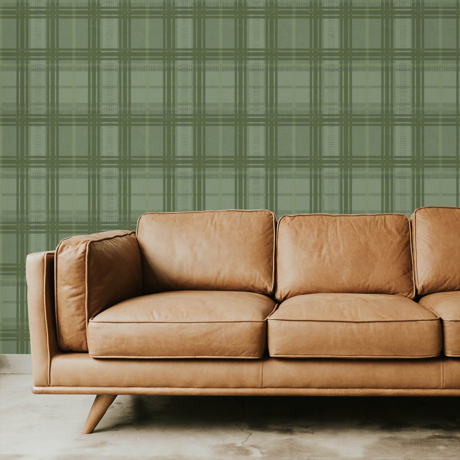 Moss Nostalgic Plaid