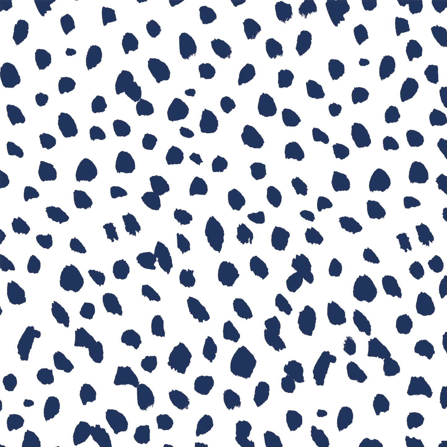 Navy Dalmatian Dot