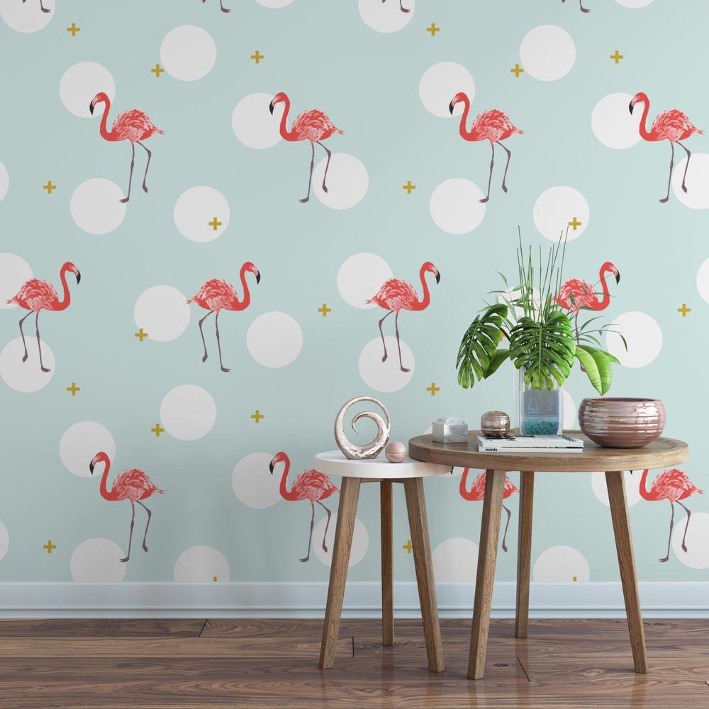 Retro Flamingos