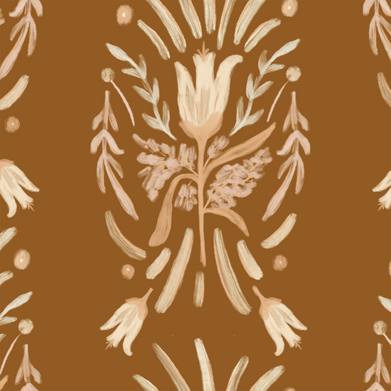 Rust Damask