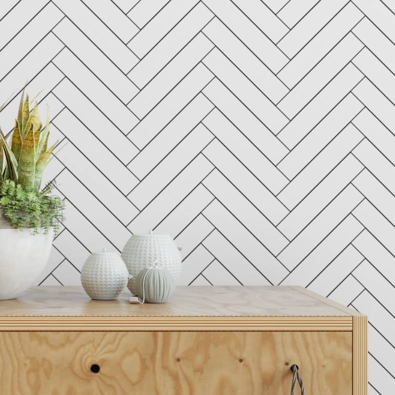 Thin Line Herringbone