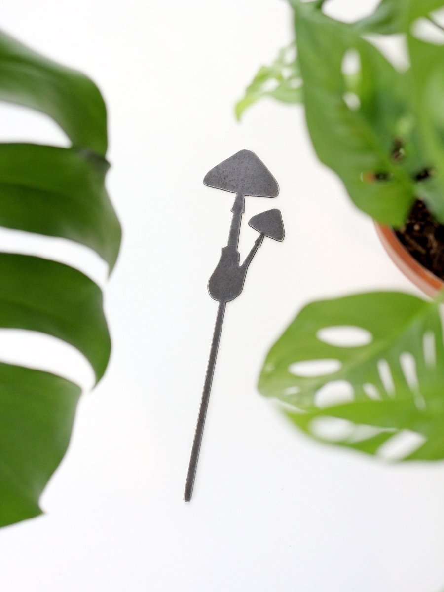 Mushroom Plant Stake