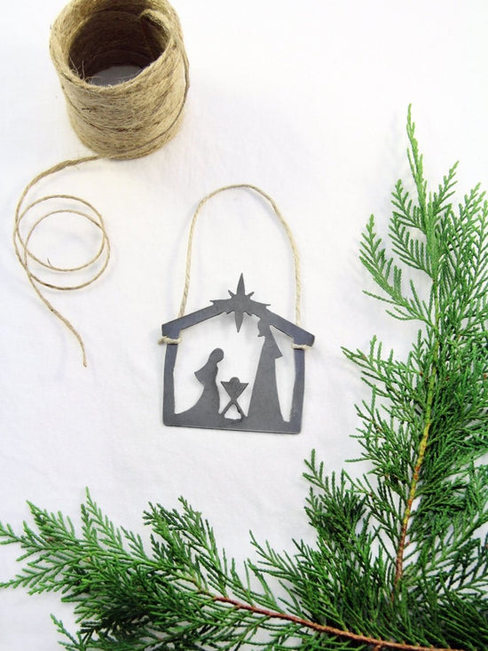 Nativity Scene Christmas Ornament