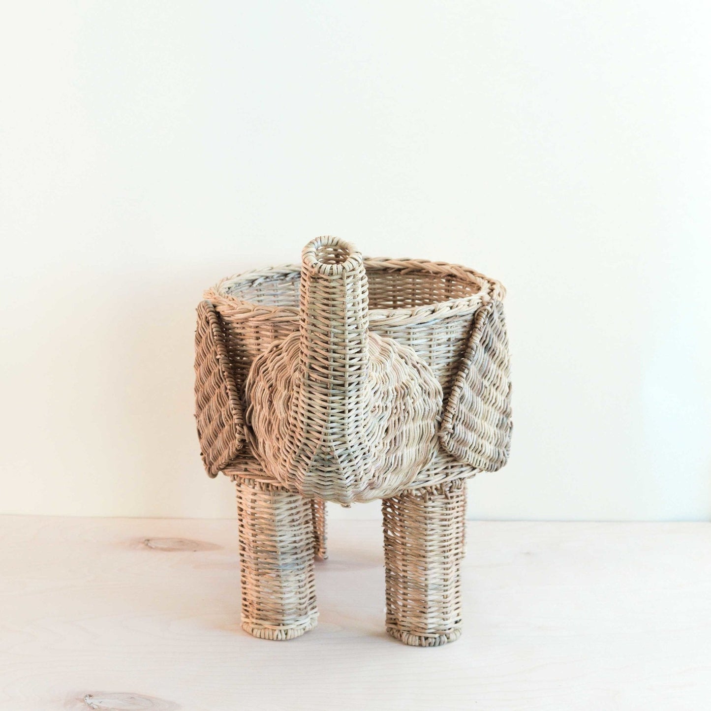 Rattan Elephant Basket