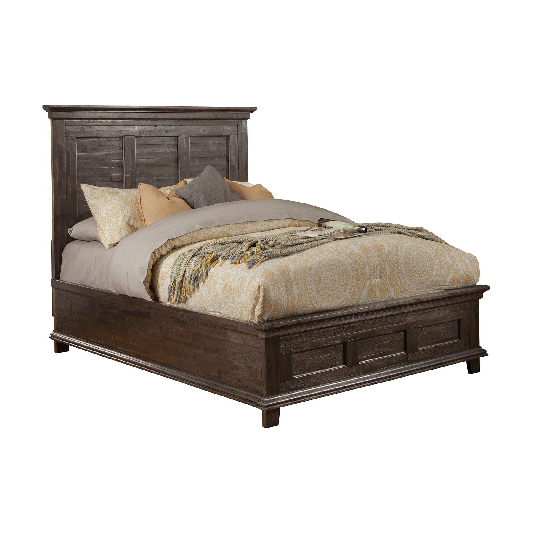 Newberry Bed, Salvaged Grey