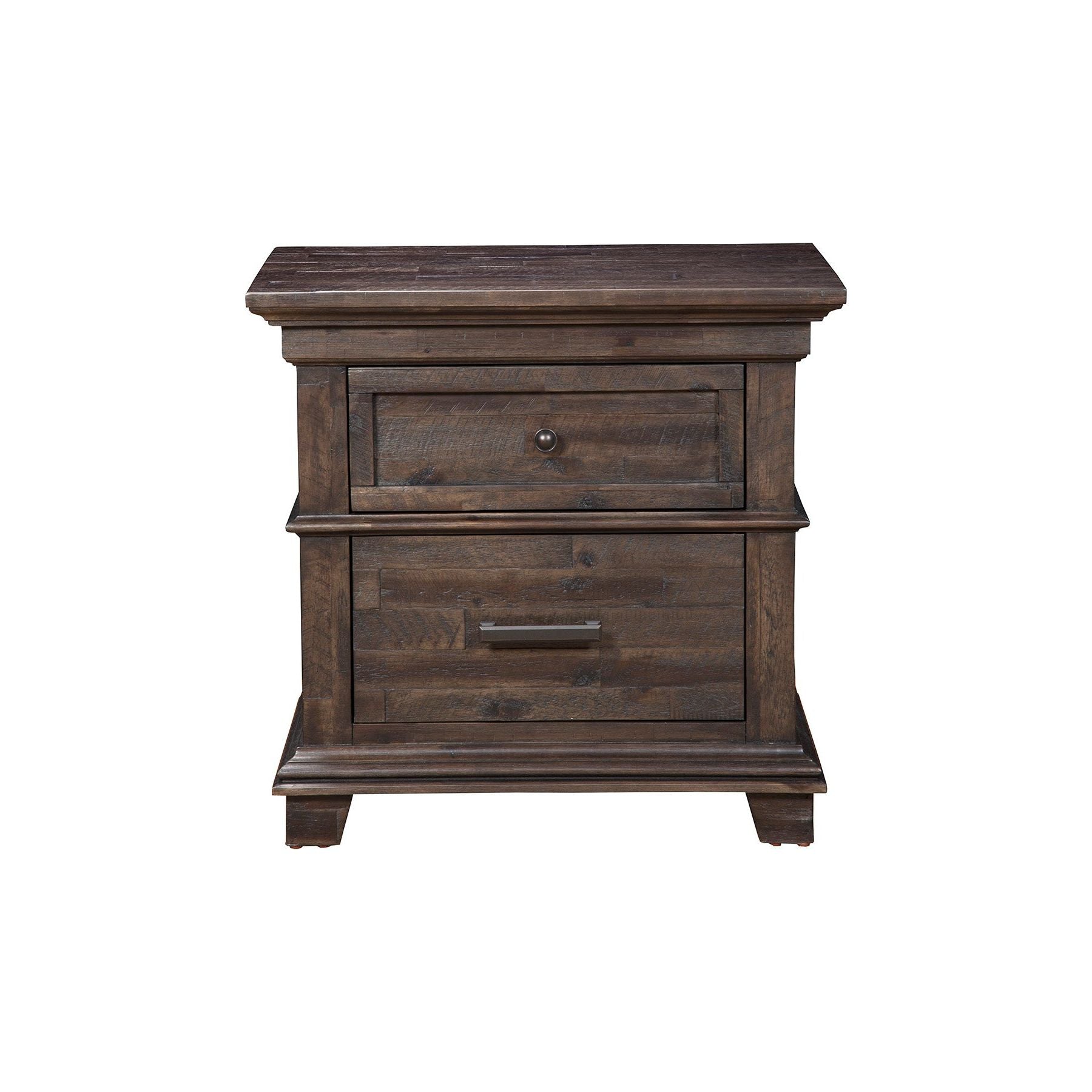 Newberry Nightstand, Salvaged Grey