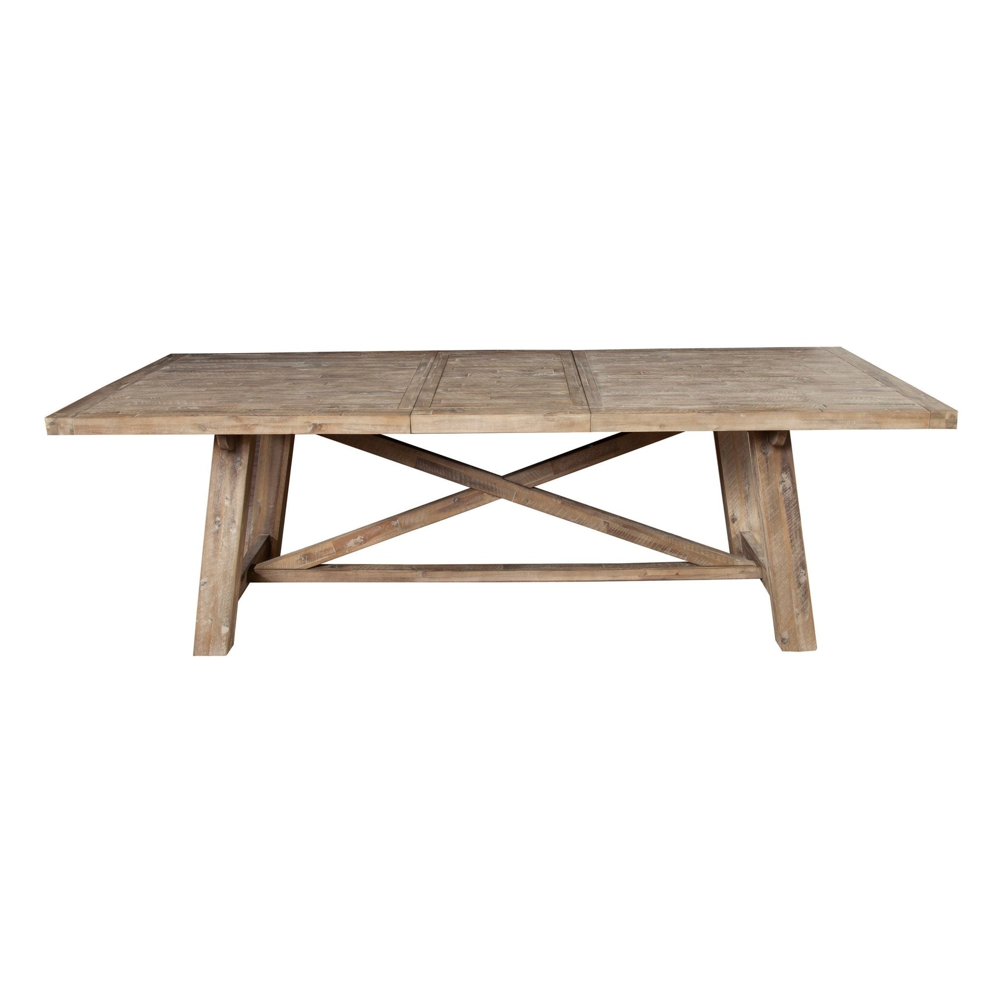 Newberry Rectangular Dining Table, Weathered Natural