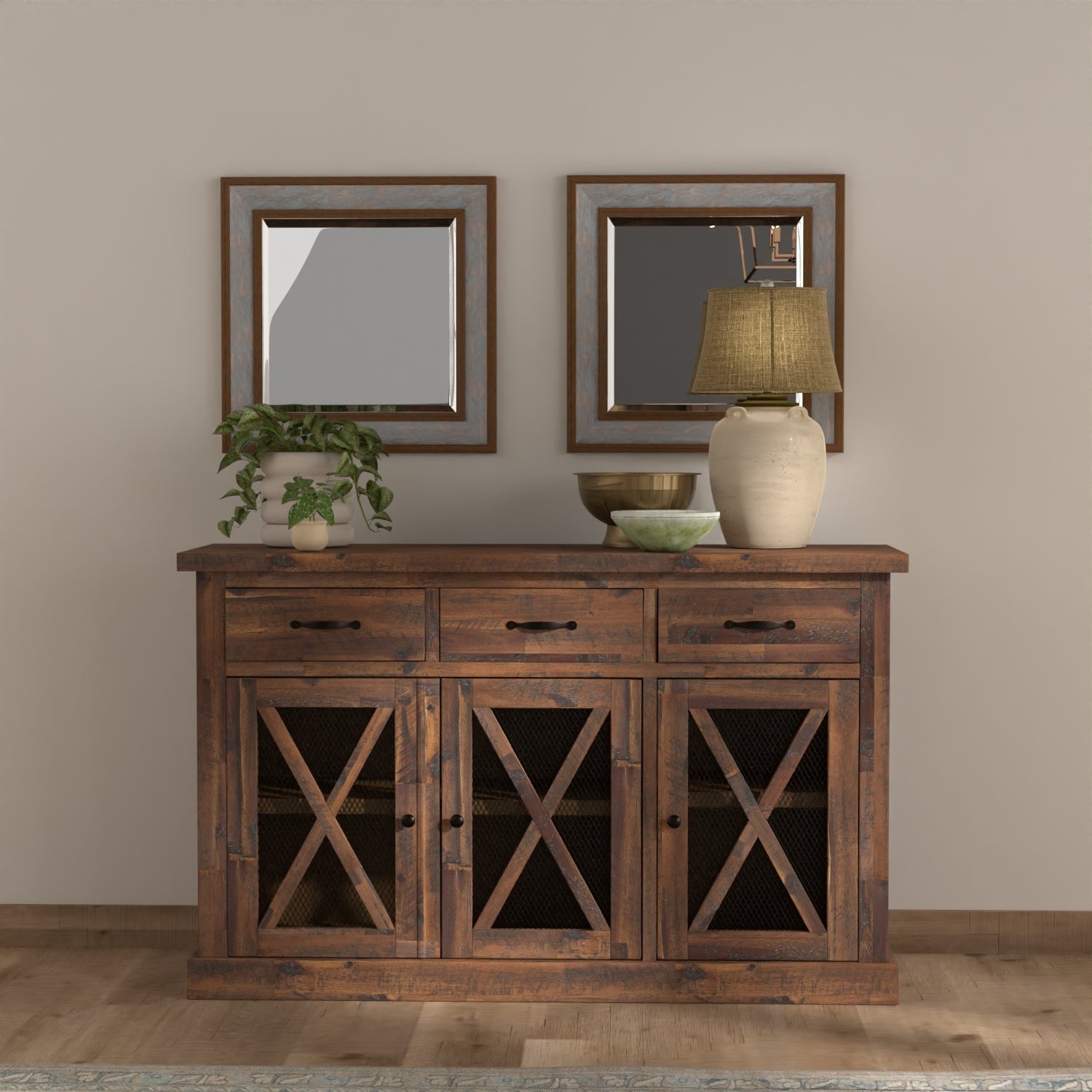 Newberry Sideboard, Medium Brown