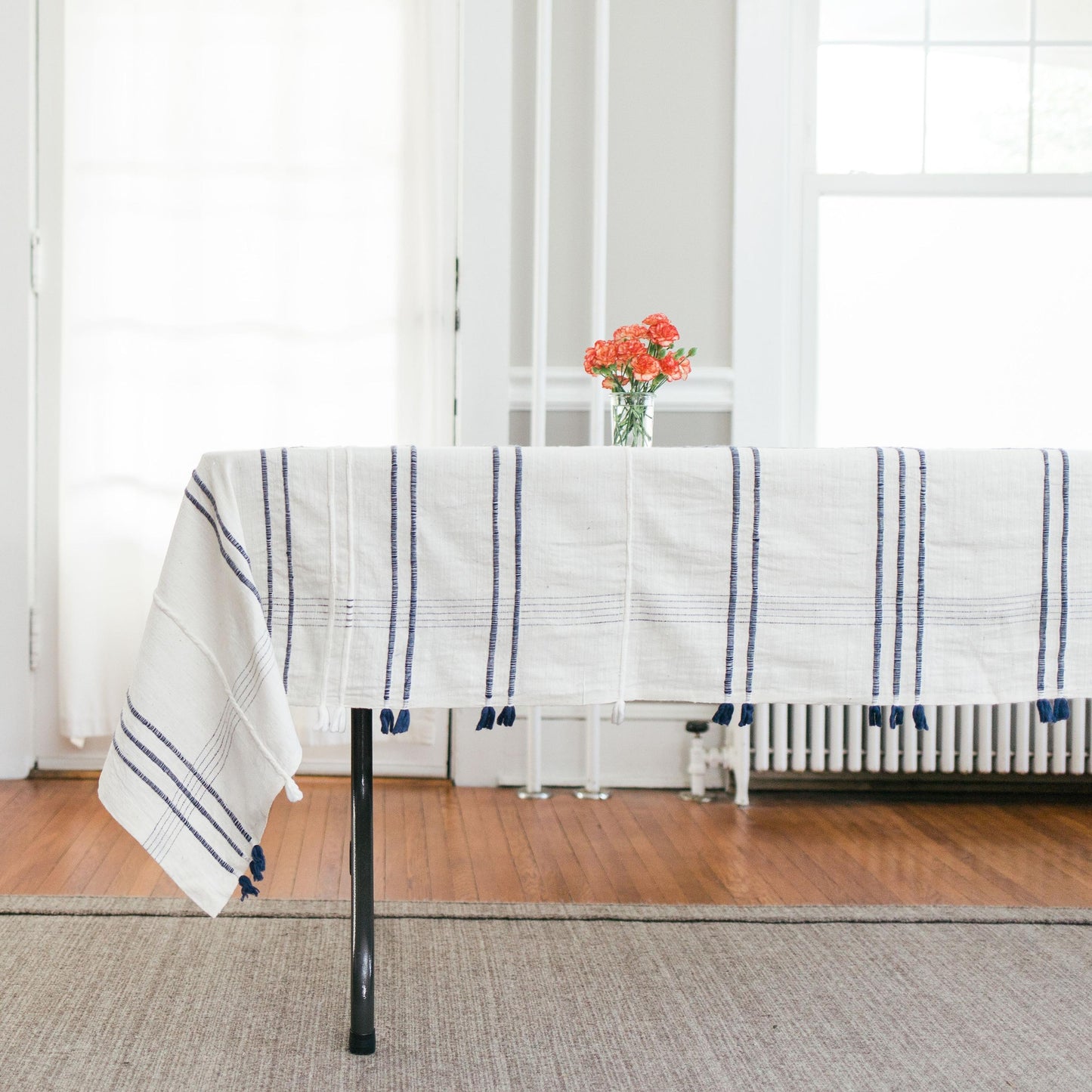 Ribbons Cotton Tablecloth