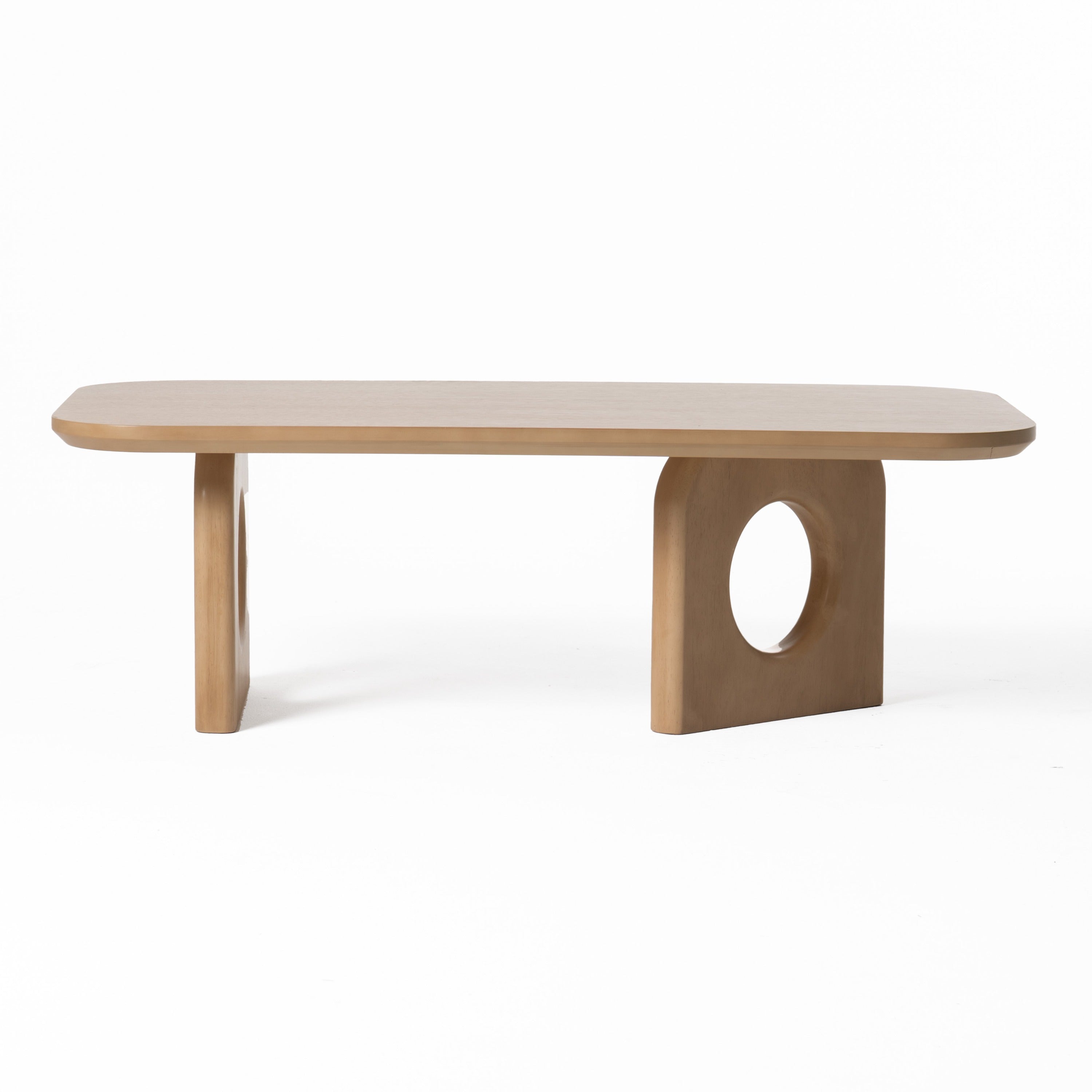 Nova Domus Oshana - Modern White Oak Coffee Table