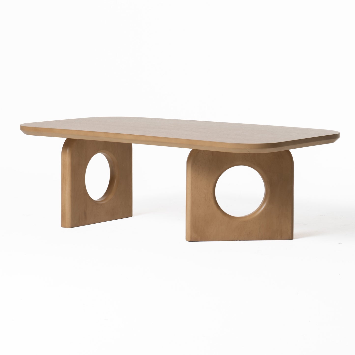 Nova Domus Oshana - Modern White Oak Coffee Table