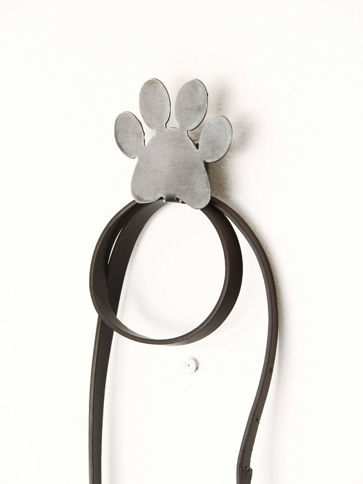 Paw Print Dog Leash Holder