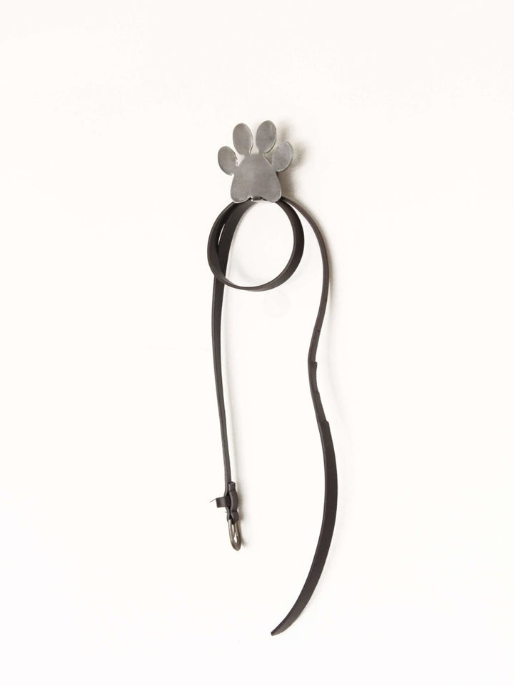 Paw Print Dog Leash Holder