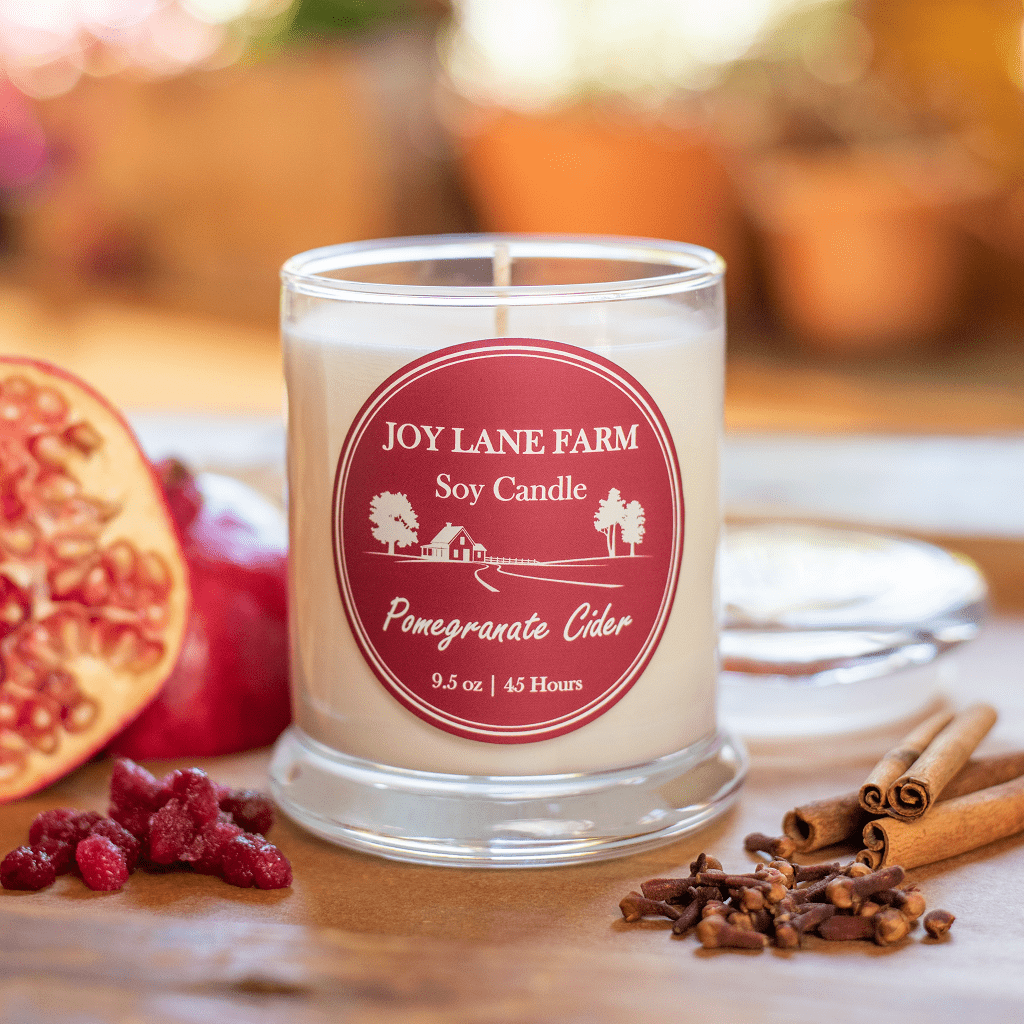 Pomegranate Cider Soy Candle