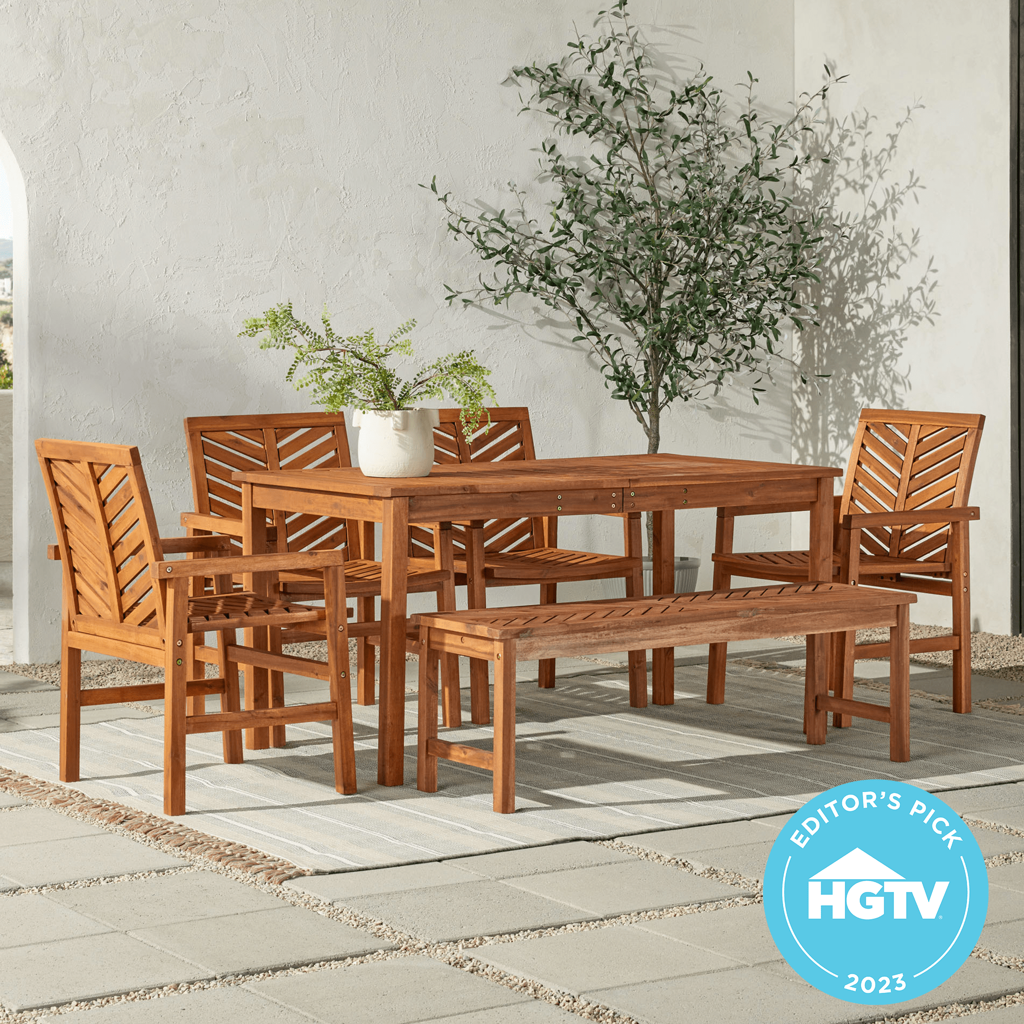 Vincent 6-Piece Outdoor Patio Dining Set