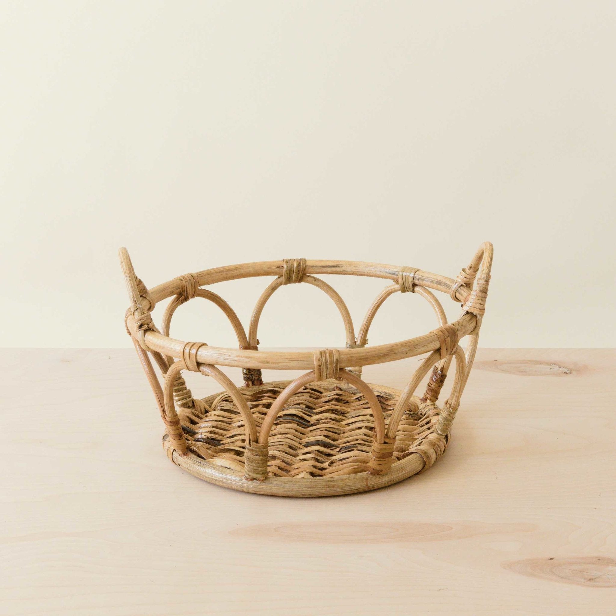 Rattan Fruit Basket, Set of 3