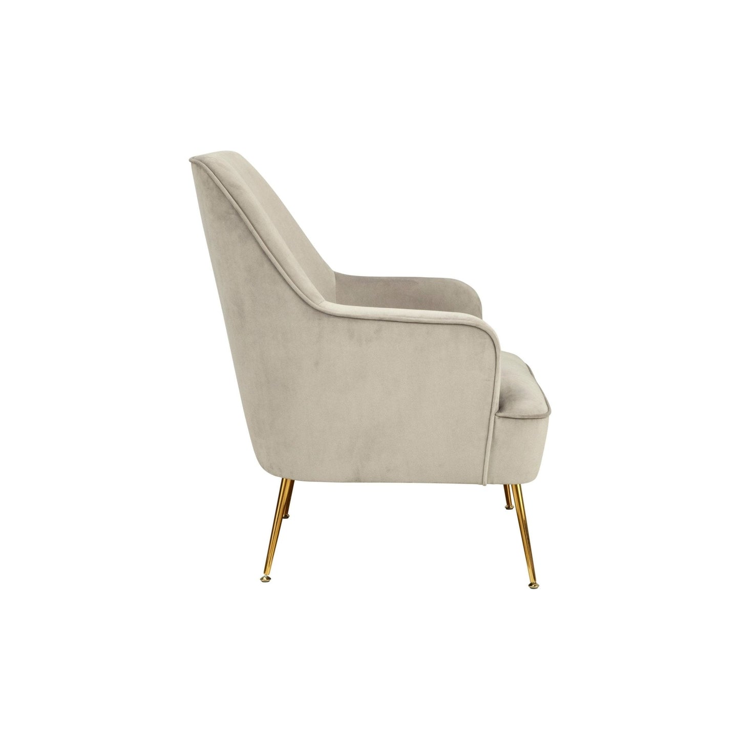 Rebecca Leisure Chair, Grey