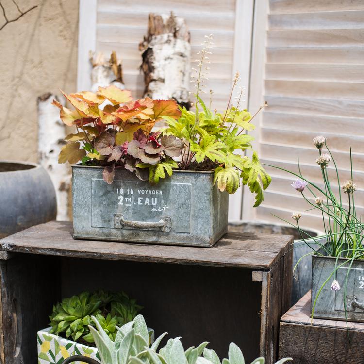 Rectangular Iron Planter Drawer