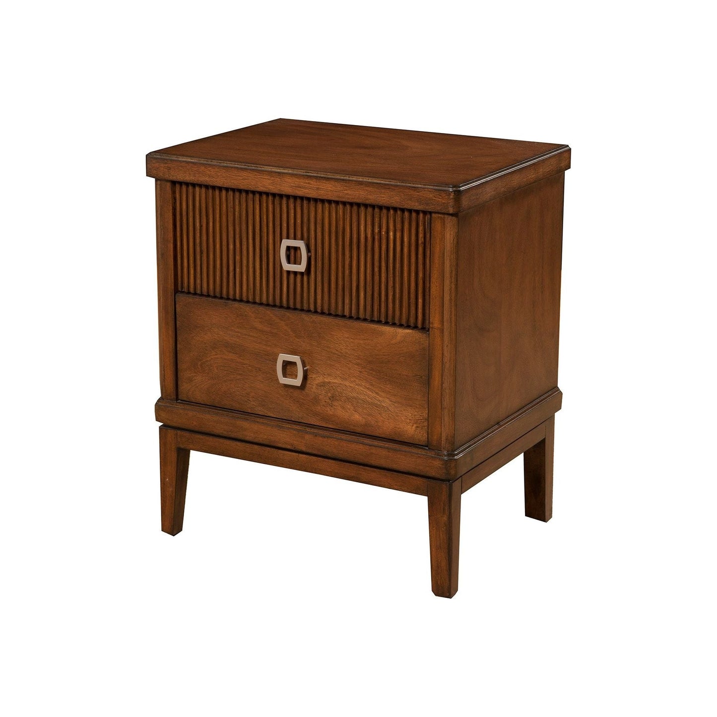 Rex Nightstand, Burgandy