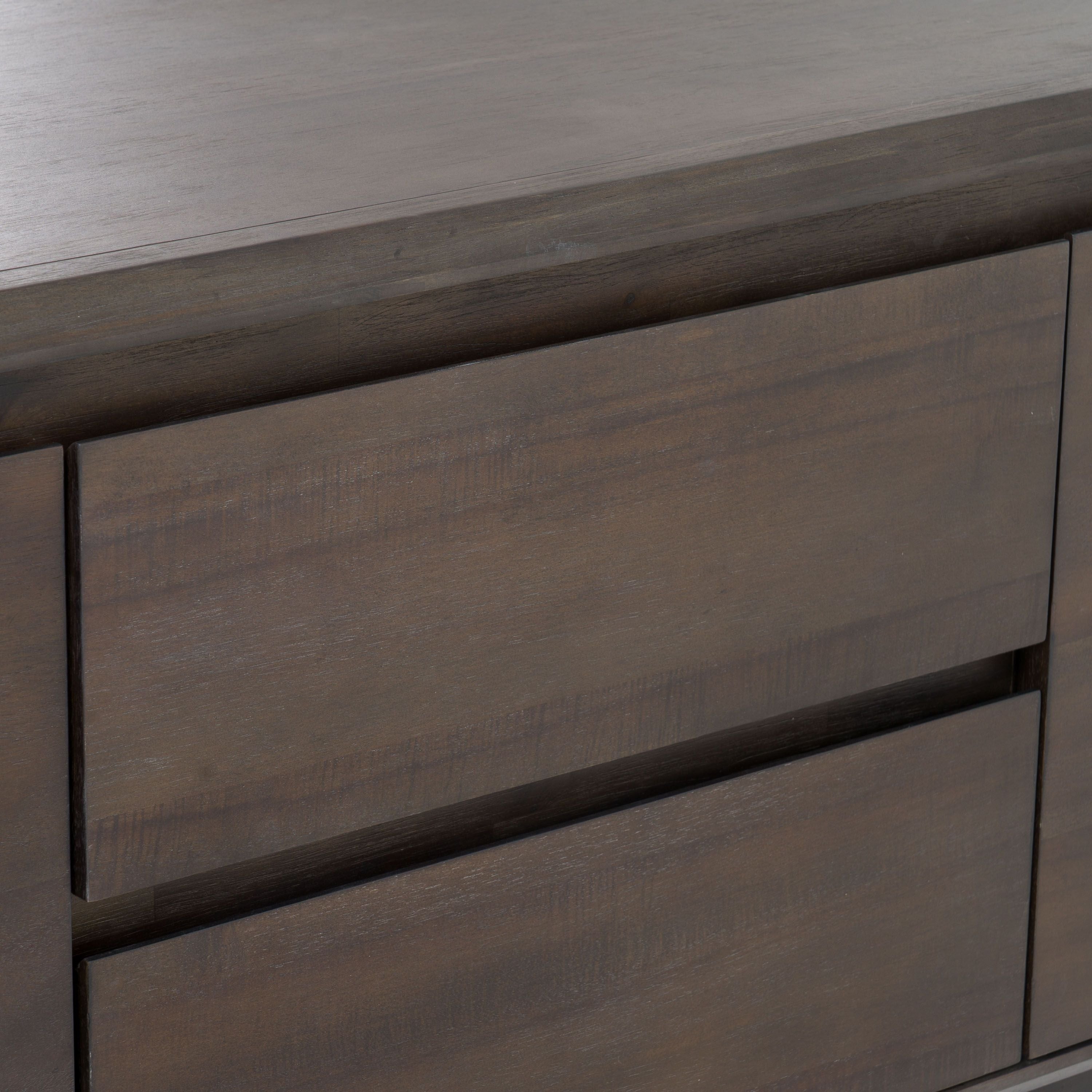 Modrest Rhea - Modern Dark Acacia Buffet