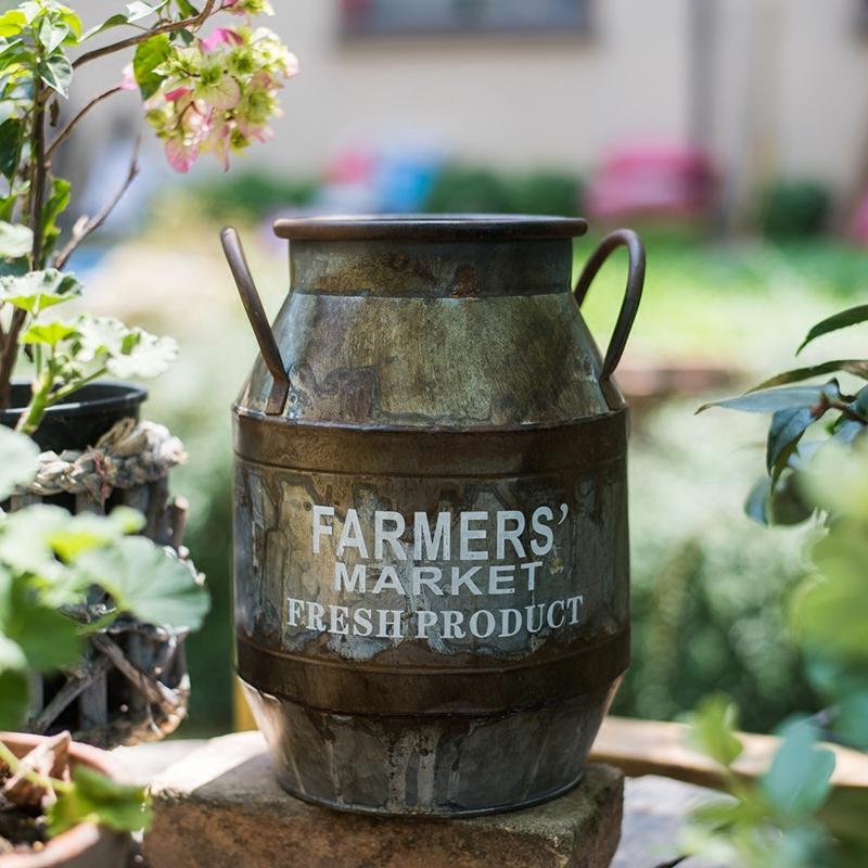 Rusty Metal Barrel