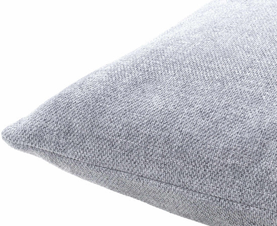 Reijo Linen Look Accent Pillow, Gray & Blue