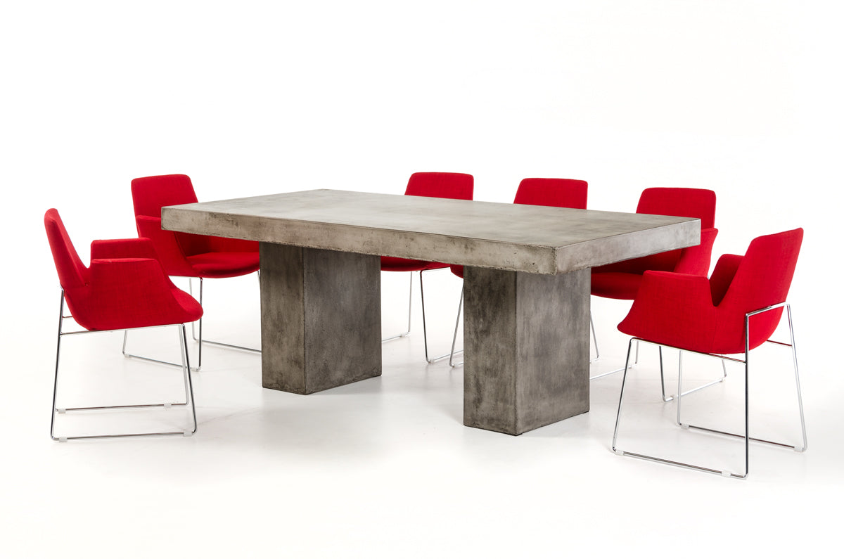 Modrest Saber Modern Concrete Dining Table