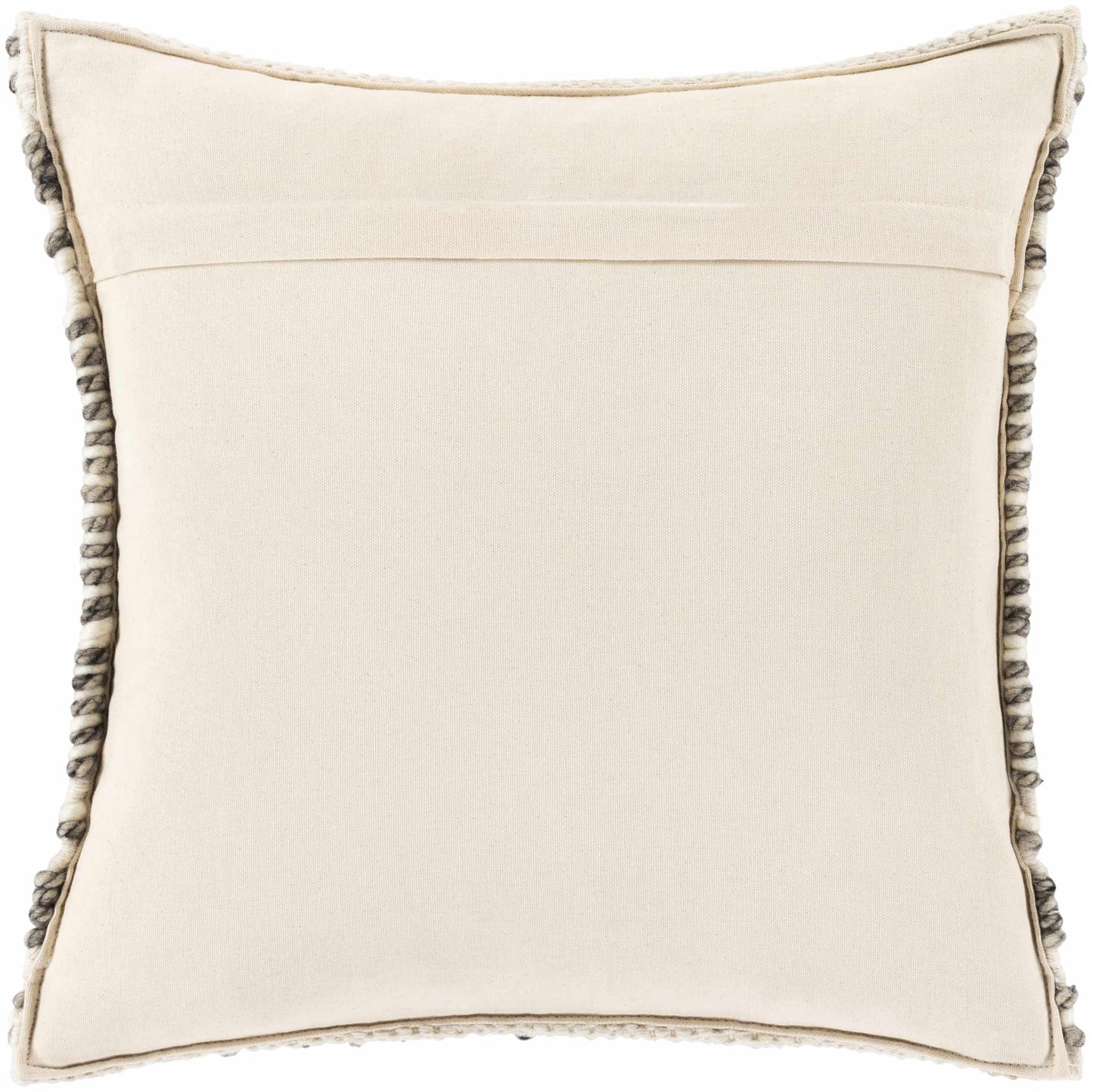 Sagamore Trellis Wool & Cotton Throw Pillow, Cream