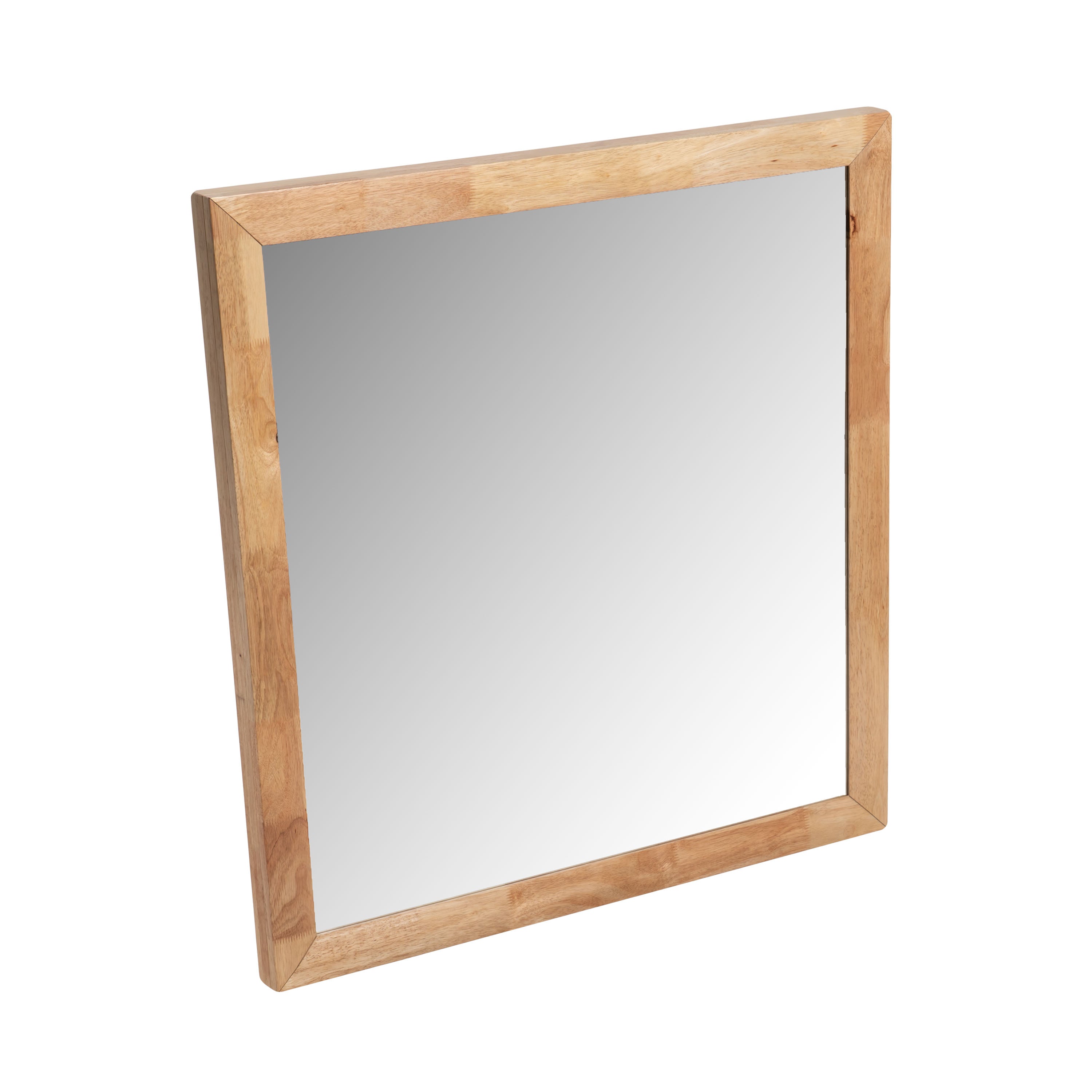 Nova Domus Santa Barbara - Modern Natural Rectangular Mirror