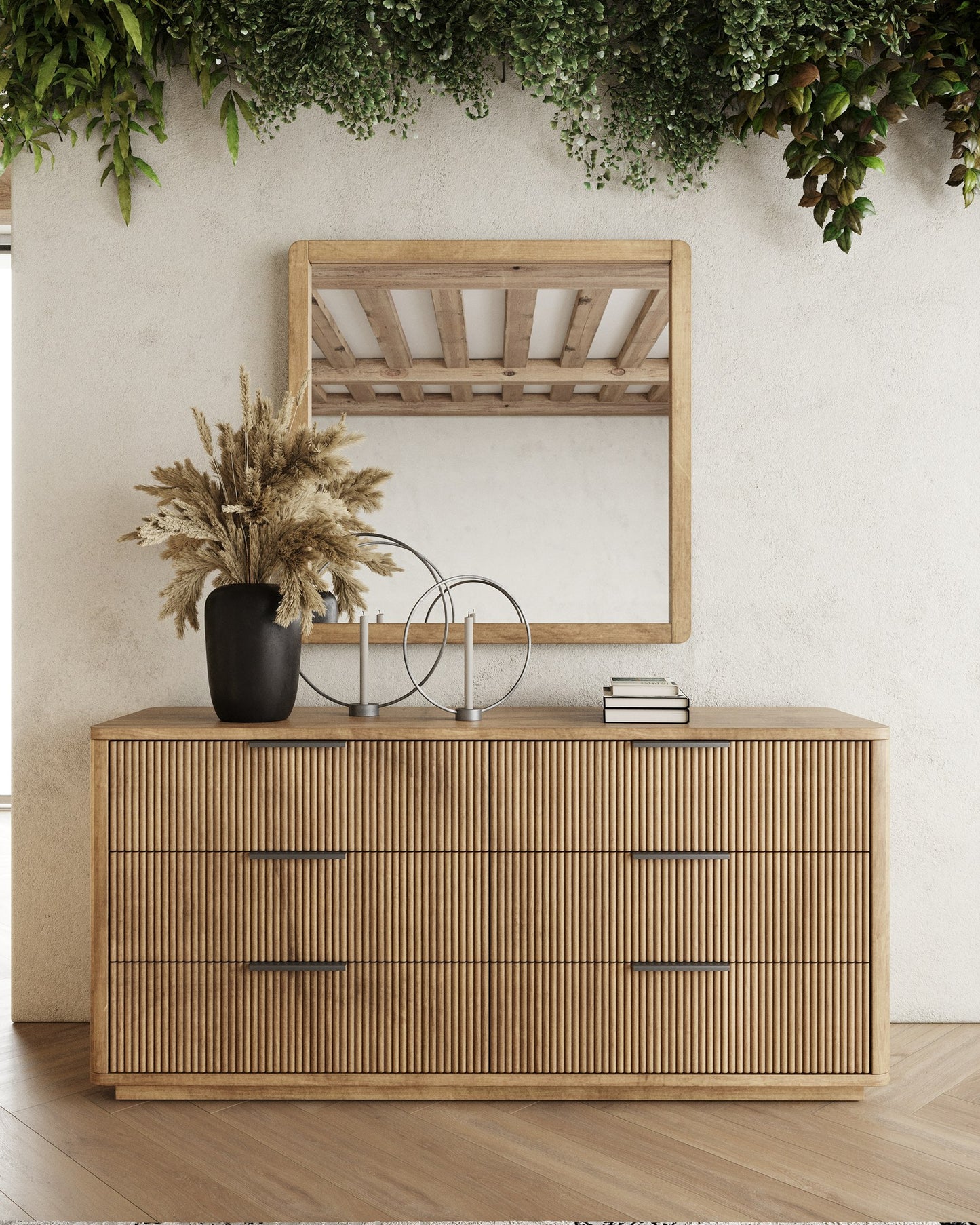 Nova Domus Santa Monica - Modern Natural Oak Bedroom Set