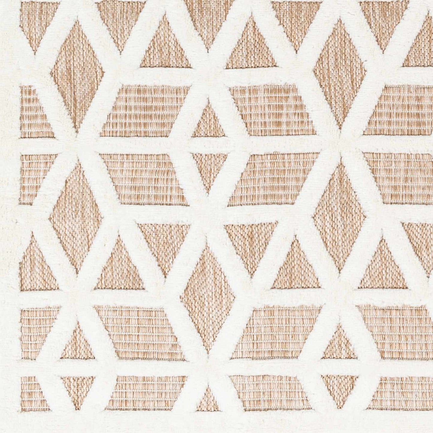 Nuri Polypropylene Outdoor Rug, Tan