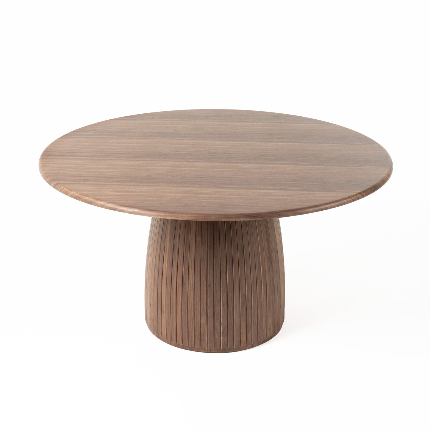 Modrest Sheridan - Mid-Century Modern Walnut Round Dining Table